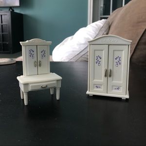 calico critters vanity set